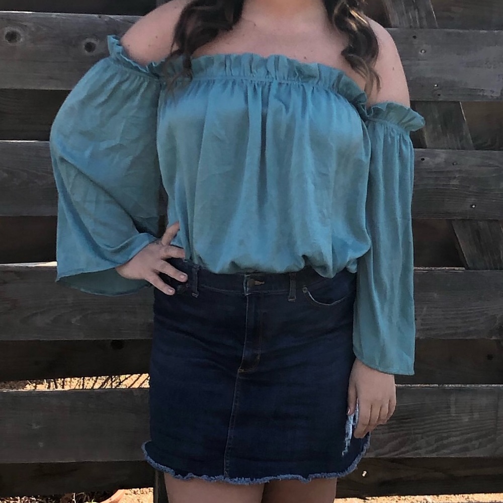 Flowy off the shoulder top